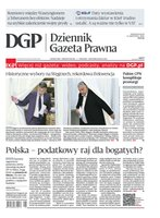 okłada najnowszego numeru Dziennik Gazeta Prawna