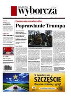 okłada najnowszego numeru Gazeta Wyborcza - Warszawa