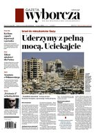 okłada najnowszego numeru Gazeta Wyborcza - Warszawa