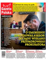 okłada najnowszego numeru Gazeta Polska Codziennie