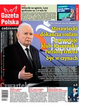 okłada najnowszego numeru Gazeta Polska Codziennie
