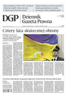 okłada najnowszego numeru Dziennik Gazeta Prawna