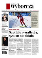 okłada najnowszego numeru Gazeta Wyborcza - Warszawa