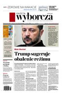 okłada najnowszego numeru Gazeta Wyborcza - Warszawa