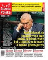 okłada najnowszego numeru Gazeta Polska Codziennie