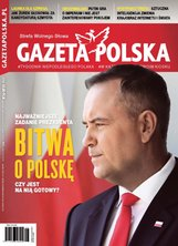 okłada najnowszego numeru Gazeta Polska