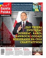 okłada najnowszego numeru Gazeta Polska Codziennie