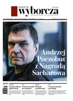 okłada najnowszego numeru Gazeta Wyborcza - Warszawa