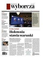 okłada najnowszego numeru Gazeta Wyborcza - Warszawa