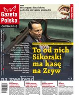 okłada najnowszego numeru Gazeta Polska Codziennie