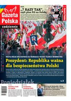 widok pierwszej strony Gazeta Polska Codziennie
