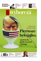 okłada najnowszego numeru Gazeta Wyborcza - Warszawa
