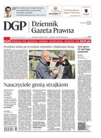 okłada najnowszego numeru Dziennik Gazeta Prawna