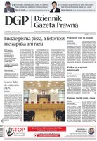 okłada najnowszego numeru Dziennik Gazeta Prawna