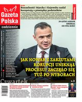 okłada najnowszego numeru Gazeta Polska Codziennie