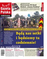 okłada najnowszego numeru Gazeta Polska Codziennie