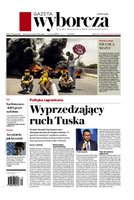 okłada najnowszego numeru Gazeta Wyborcza - Warszawa