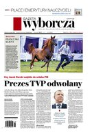 okłada najnowszego numeru Gazeta Wyborcza - Warszawa