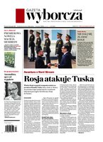 okłada najnowszego numeru Gazeta Wyborcza - Warszawa