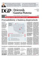 okłada najnowszego numeru Dziennik Gazeta Prawna