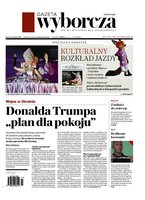 okłada najnowszego numeru Gazeta Wyborcza - Warszawa