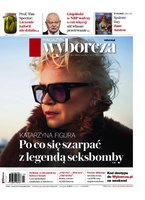 okłada najnowszego numeru Gazeta Wyborcza - Warszawa