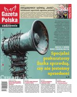 okłada najnowszego numeru Gazeta Polska Codziennie