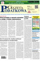 okłada najnowszego numeru Gazeta Podatkowa