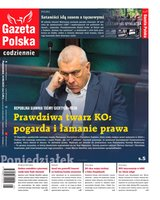 okłada najnowszego numeru Gazeta Polska Codziennie
