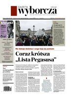 okłada najnowszego numeru Gazeta Wyborcza - Warszawa