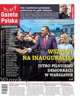 okłada najnowszego numeru Gazeta Polska Codziennie
