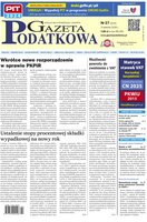 okłada najnowszego numeru Gazeta Podatkowa