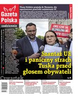 okłada najnowszego numeru Gazeta Polska Codziennie