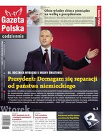 okłada najnowszego numeru Gazeta Polska Codziennie