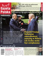 okłada najnowszego numeru Gazeta Polska Codziennie