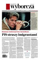 okłada najnowszego numeru Gazeta Wyborcza - Warszawa