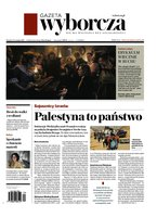 okłada najnowszego numeru Gazeta Wyborcza - Warszawa