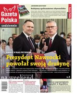 okłada najnowszego numeru Gazeta Polska Codziennie