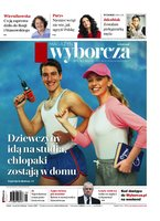 okłada najnowszego numeru Gazeta Wyborcza - Warszawa