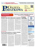 okłada najnowszego numeru Gazeta Podatkowa