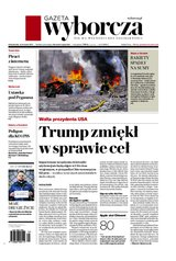 okłada najnowszego numeru Gazeta Wyborcza - Warszawa