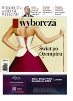 okłada najnowszego numeru Gazeta Wyborcza - Warszawa