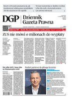 okłada najnowszego numeru Dziennik Gazeta Prawna