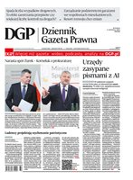 okłada najnowszego numeru Dziennik Gazeta Prawna