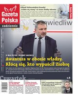 okłada najnowszego numeru Gazeta Polska Codziennie