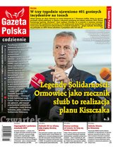 okłada najnowszego numeru Gazeta Polska Codziennie