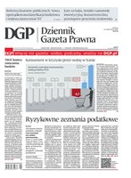 okłada najnowszego numeru Dziennik Gazeta Prawna