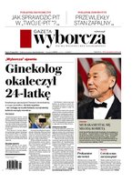 okłada najnowszego numeru Gazeta Wyborcza - Warszawa