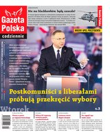 okłada najnowszego numeru Gazeta Polska Codziennie