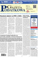 okłada najnowszego numeru Gazeta Podatkowa